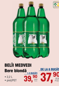 Belîi Medvedi Bere blondă 2.2L