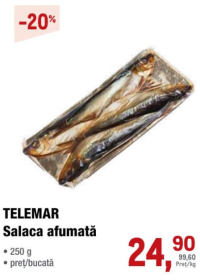 TELEMAR Salaca afumată 250 g