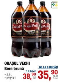 Orașul Vechi Bere brună 2.2L