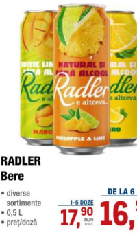 Radler Bere 0,5 L