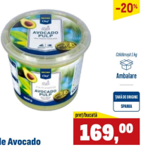 Metro Chef Pulpă de Avocado 1 kg