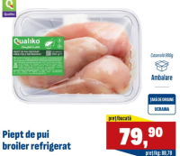 Qualiko Piept de pui broiler refrigerat