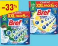 Bref Odorizant solid pentru toaletă Diverse sortimente 6x50g