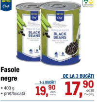 Metro Chef Fasole negre 400g