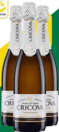 Cricova Vin spumant demisec 0.75L