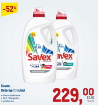 Savex Detergent lichid 3.6 L