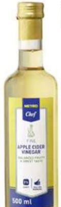METRO Chef Oțet de mere 500 ml