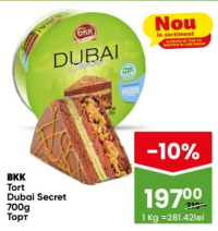 BKK Tort Dubai Secret 700g