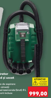 Parkside Aspirator umed și uscat 20V 1 buc