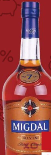 Migdal Divin 7 ani 40% alcool 0,5 l
