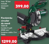 Parkside Fierăstrău circular de masă 1500 W 1 buc
