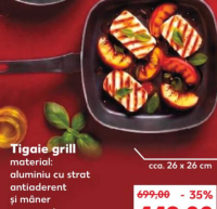 Tefal Tigaie grill 26x26cm
