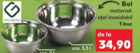 Bol material oțel inoxidabil