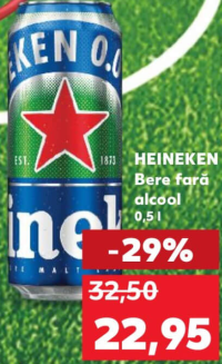 HEINEKEN Bere fără alcool 0,5 l