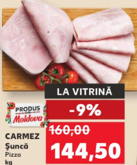 Carmez Șuncă Pizza kg