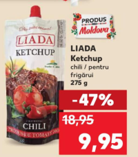 Liada Ketchup chili / pentru frigărui 275 g