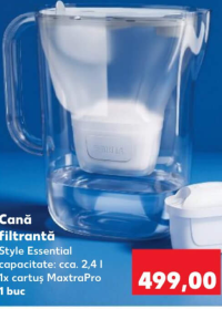 Brita Cană filtrantă Style Essential cca. 2,4 l 1 buc