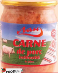 LAN Conservă din carne de porc înăbușită 500 g