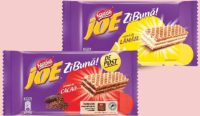 Joe Zi Bună Napolitane cremă de lămâie/de post cu cacao 117 g