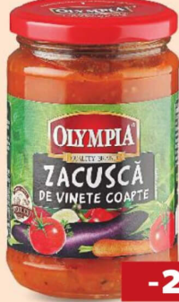 OLYMPIA Zacuscă de vinete clasică / picantă 300 g