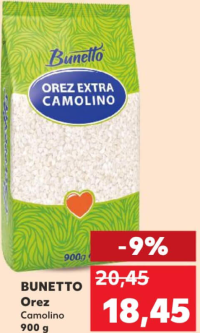 BUNETTO Orez Camolino 900 g