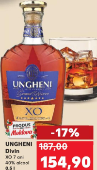 Ungheni Divin XO 7 ani 40% alcool 0,5 l