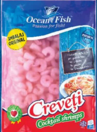 Ocean Fish Creveți fierți fără cap 100/200 500 g