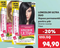 LONCOLOR ULTRA DUO Vopsea permanentă pentru păr 1 buc
