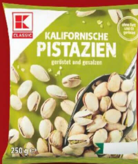 K-Classic Fistic prăjit, sărat 250 g