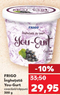 FRIGO Înghețată You-Gurt coacăză/căpșuni 300 g