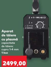 Parkside Aparat de tăiere cu plasmă PPS 40 C3 1 buc