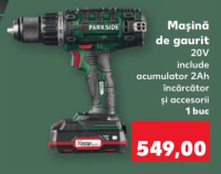 Parkside Mașină de găurit 20V 1 buc