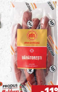 Mezellini Cârnăciori vânătorești vid kg