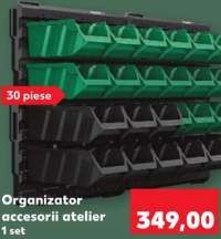 Parkside Organizator accesorii atelier 1 set