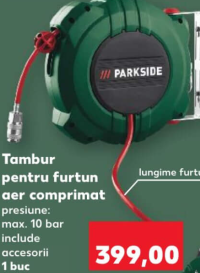 Parkside Tambur pentru furtun aer comprimat 1 buc