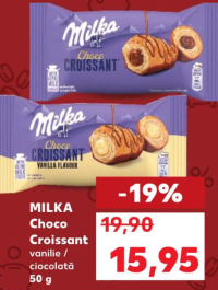 Milka Choco Croissant vanilie / ciocolată 50 g