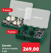 Parkside Carote diverse modele 1 set