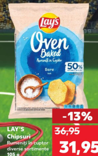 LAY'S Chipsuri Rumeniți în cuptor diverse sortimente 105 g