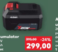 Parkside Acumulator 20V, 4 Ah 1 buc