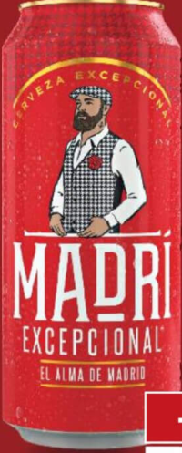 Madri Excepcional Bere blondă 4,6% alcool 0,5 l