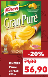 KNORR Piure cartofi 225 g