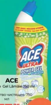 ACE Soluție Gel Lămâie 750 ml