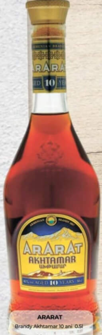 Ararat Brandy Akhtamar 10 ani 0.5l