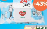 RUTA Șervețele umede SELECTA 120 buc.