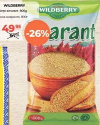 WILDBERRY Semințe amarant 800g