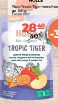 HOLLE Piure Tropic Tiger mere/mango 100g