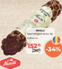 Nivalli Salam SERVELAT De Aur 1kg