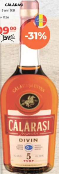 Călărași Divin 5 ani 0.5l