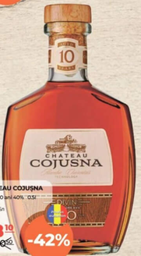 Chateau Cojușna Divin XO 10 ani 0.5l