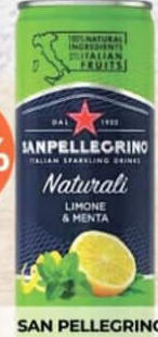 San Pellegrino Limonadă carbo Mentă 0.33l
